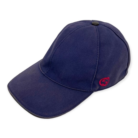 Gucci Interlocking Base Cap Blue - Picture 1 of 9